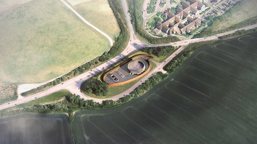 HS2 reveals design for Amersham vent shaft headhouse